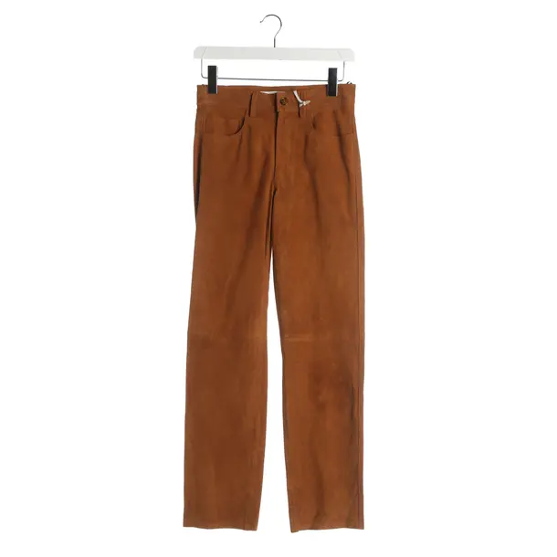 Pants, in Light Brown, Leather, Blazé Milano