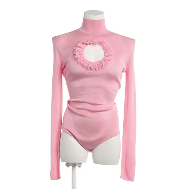 Bodysuit, in Light Pink, Viscose, self-portrait