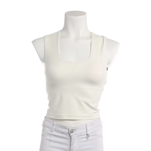 Top, in Beige, Polyimide, The Upside