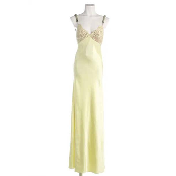 Cocktail Dress, in Yellow, Polyester, self-portrait