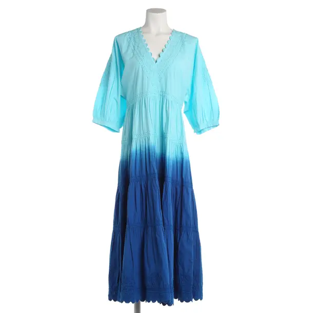 Dress, in Light Blue, Cotton, Juliet Dunn