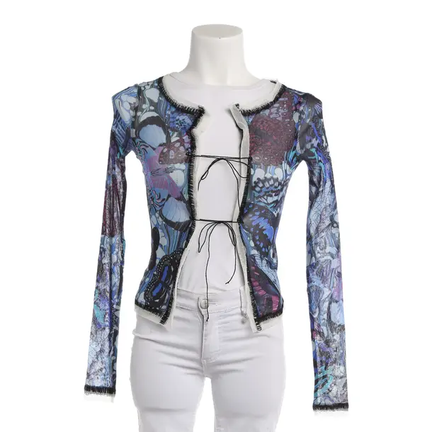 Cardigan, in Multicolored, Polyimide, Jean Paul Gaultier