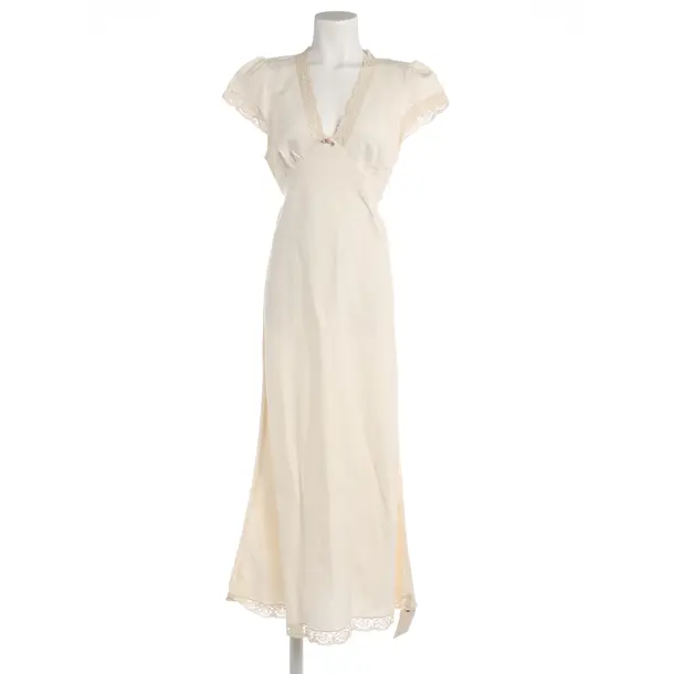 Cocktail Dress, in Beige, Linen, Rixo