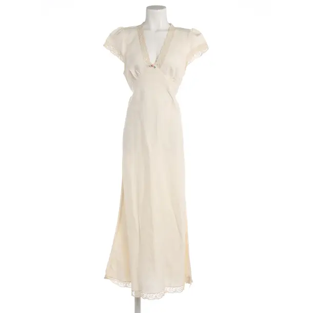 Cocktail Dress, in Beige, Linen, Rixo