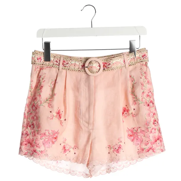 Shorts, in Mehrfarbig, Leinen, Camilla