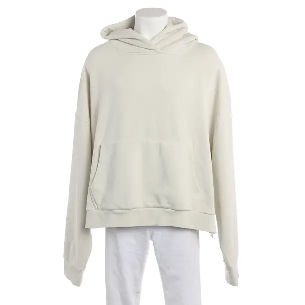 Felpa con cappuccio, in Grigio chiaro, Cotone, Interi studi