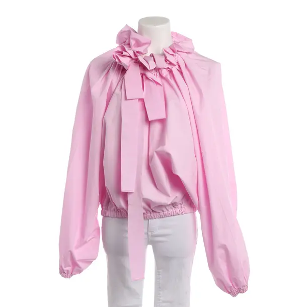 Blouse, in Light Pink, Cotton, Patou