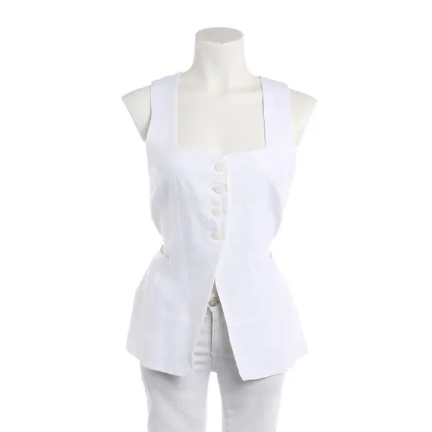 Top, in White, Linen, Faithfull