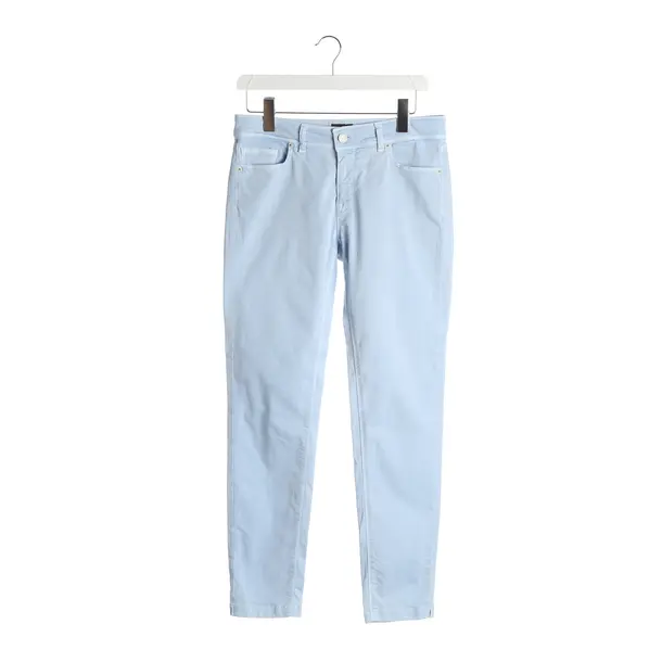 Pants, in Blue, Cotton, Raffaello Rossi