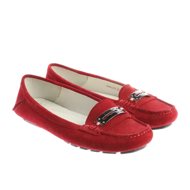 Loafers, in Red, Bally
