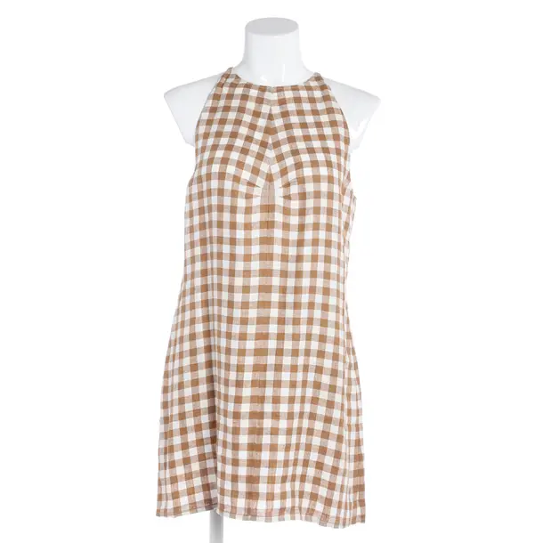 Dress, in Beige, Linen, Asceno