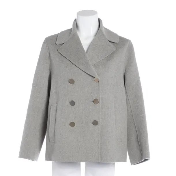 Übergangsjacke, in Grau, Wolle, Max Mara