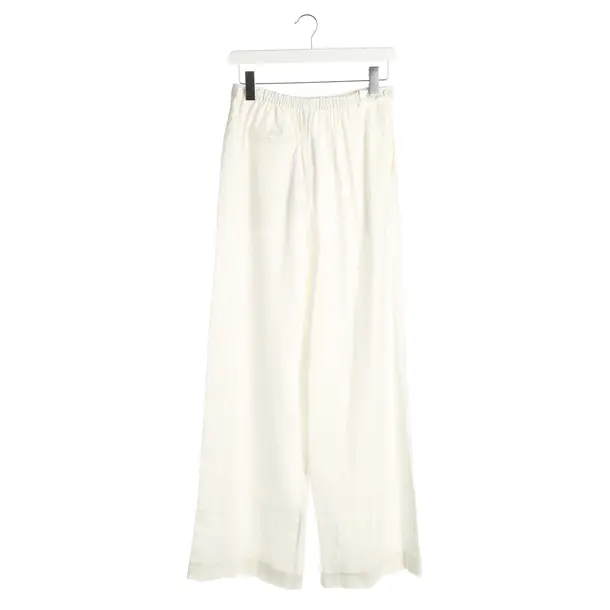 Hose, in Weiß, Leinen, SIR