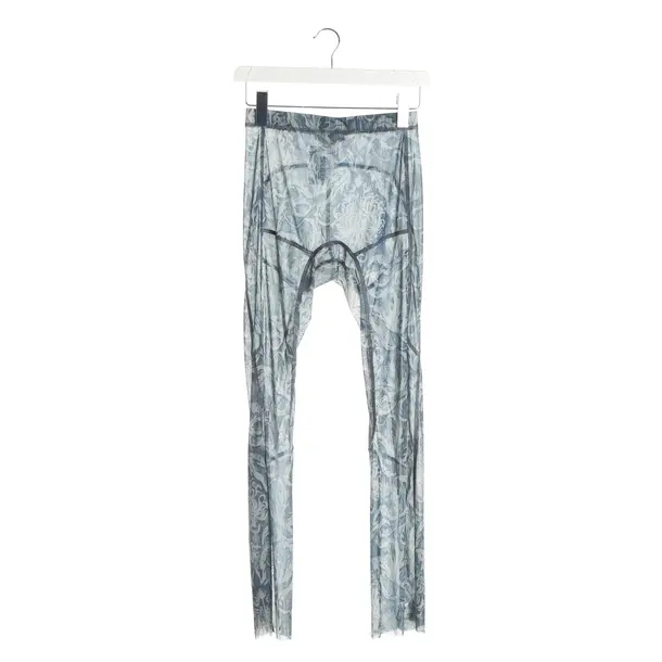 Pants, in Blue, Polyester, KNWLS