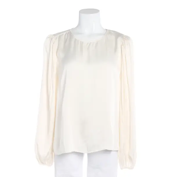 Bluse, in Cream, Viskose, Velvet by Graham and Spencer