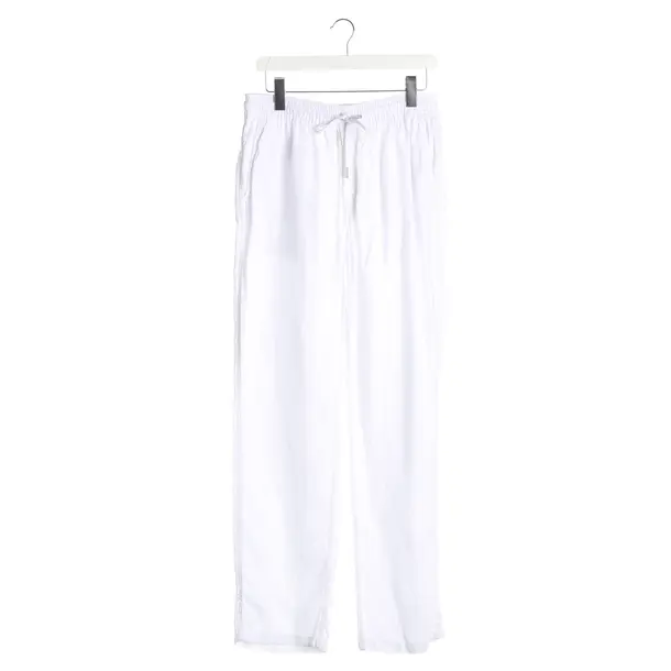 Hose, in Weiß, Leinen, Vilebrequin