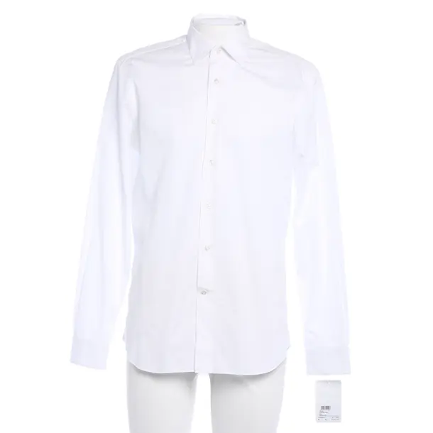 Camicia, in Bianco, Cotone, Caruso