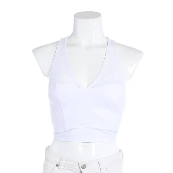 Top, in White, Polyamide, Lanston Sport