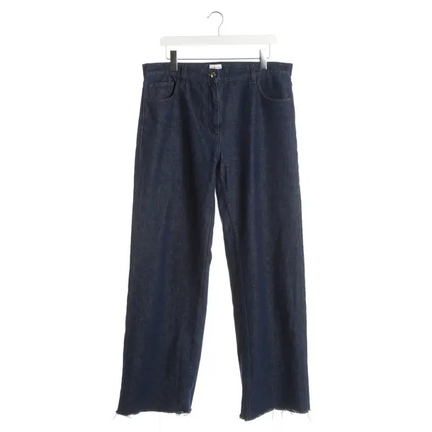 Hose, in Blau, Baumwolle, Magda Butrym