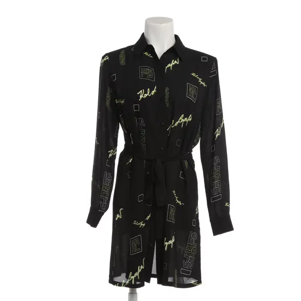 Dress, in Multicolored, Polyester, Karl Lagerfeld