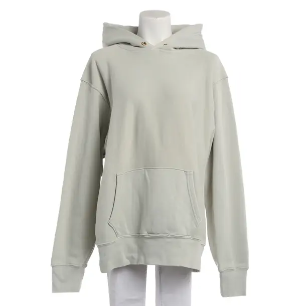 Hoodie, in Hellgrün, Baumwolle, Les Tien