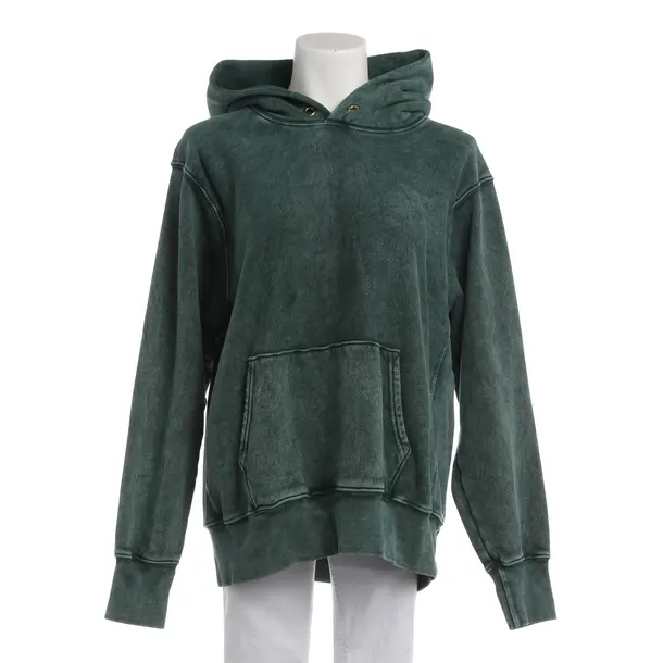 Hoodie, in Grün, Baumwolle, Les Tien