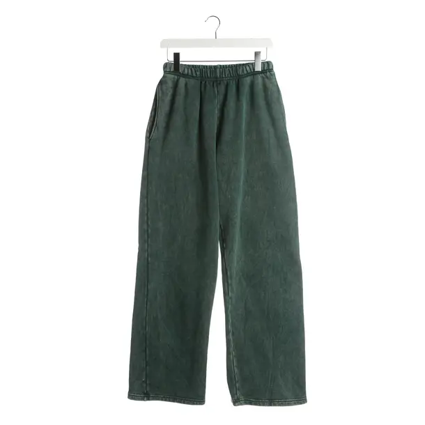 Pants, in Green, Cotton, Les Tien