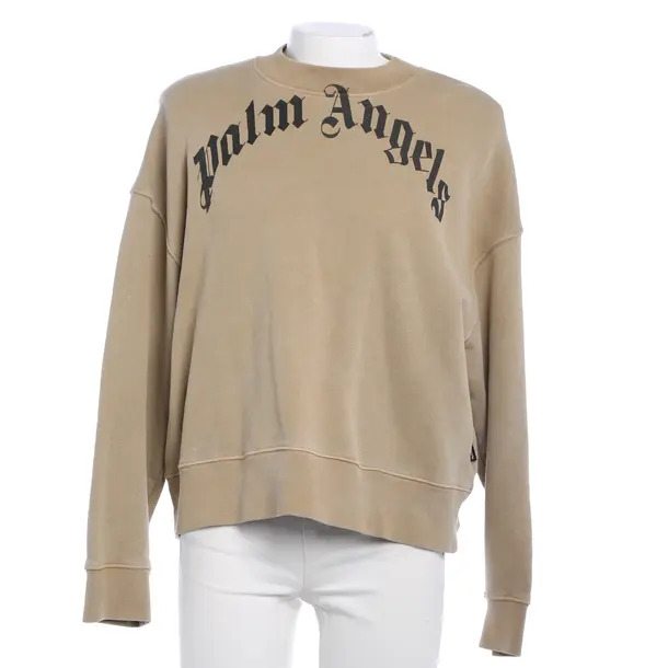 Felpa, in Marrone chiaro, Cotone, Angeli delle palme