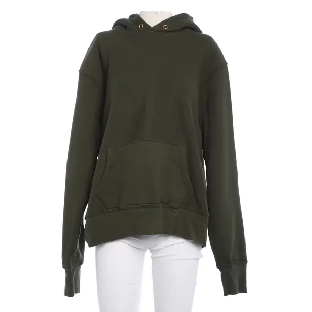 Felpa, in Verde scuro, Cotone, Les Tien