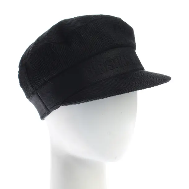 Cap, in Schwarz, Baumwolle, Dior