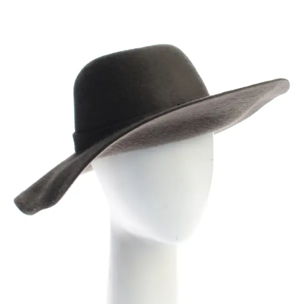 Hat, in Gray, Wool, Loro Piana