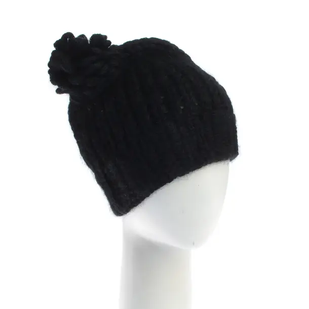 Beanie, in Black, Wool, Chanel
