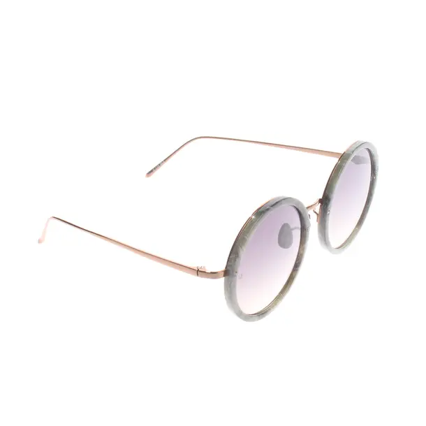 Sunglasses, in Gray, Synthetic / Metal, Linda Farrow