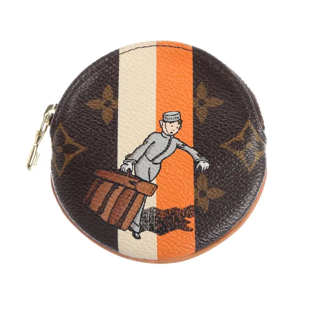 Schlüsseletui, in Mehrfarbig, Leder, Louis Vuitton