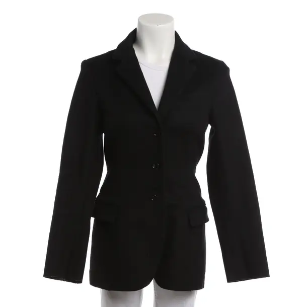 Mid-Season Jacket, in Black, Wool, Prada Linea Rossa