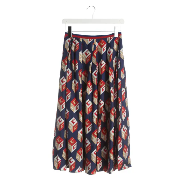 Skirt, in Multicolored, Silk, Gucci