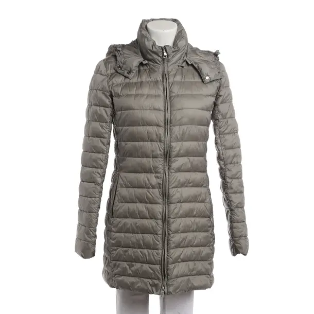 Mid-Season Jacket, in Light Gray, Polyimide, Closed