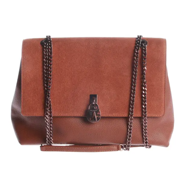 Shoulder Bag, in Brown, Leather, Ted Baker