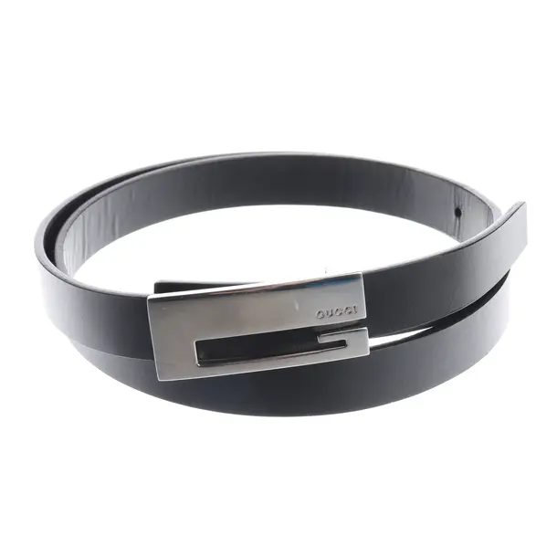 Belt, in Black, Leather, Gucci