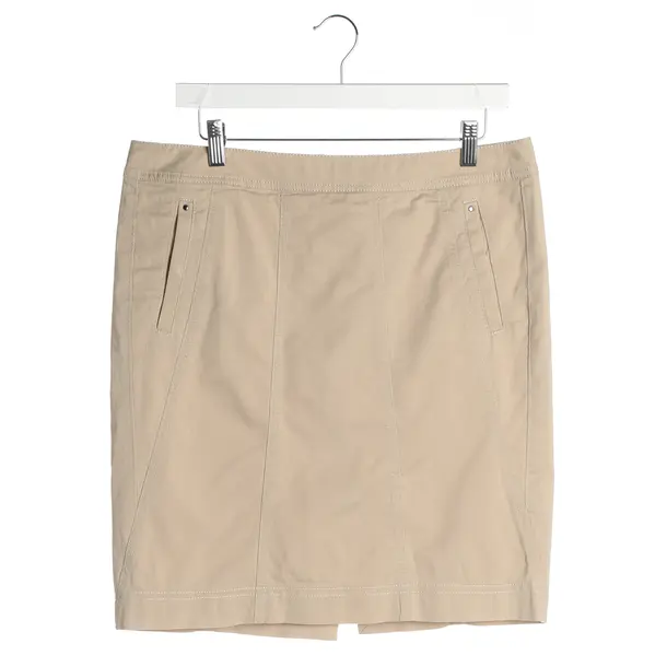 Skirt, in Beige, Cotton, Marc Cain