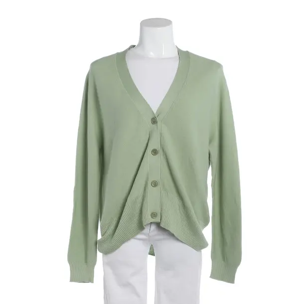 Cardigan, in Light Green, Cotton, Hugo Boss