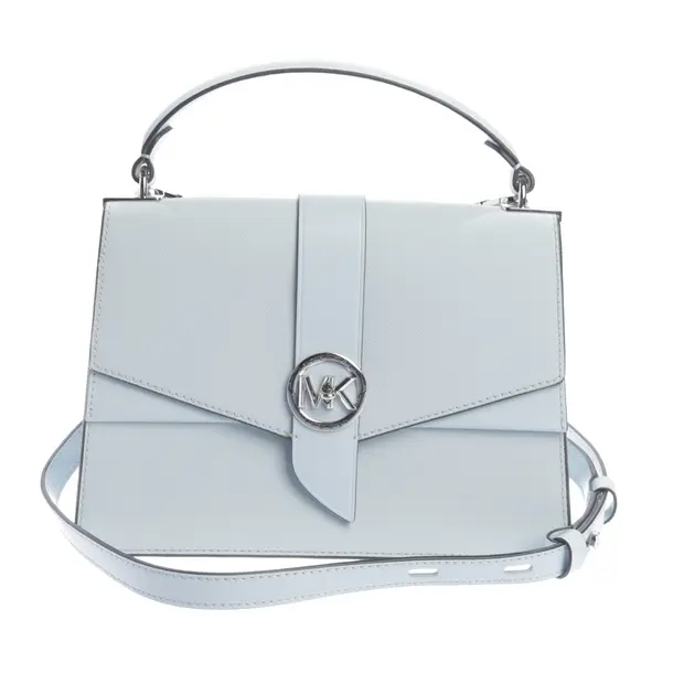 Shoulder Bag, in Blue, Leather, Michael Kors