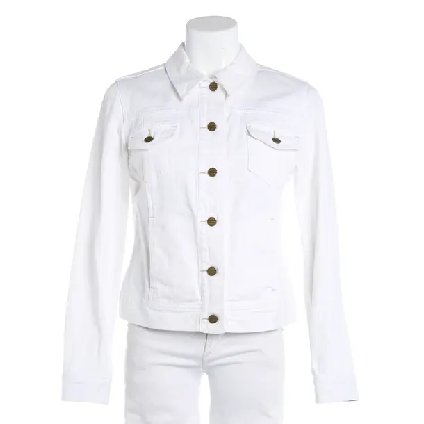 Denim Jacket, in White, Cotton, Tommy Hilfiger