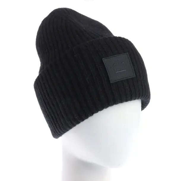 Mütze, in Schwarz, Wolle, Acne Studios