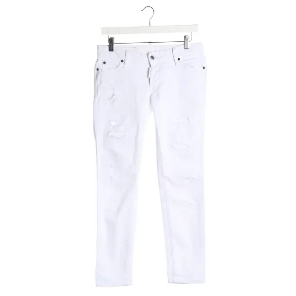 Jeans Skinny, in Weiß, Baumwolle, Dsquared