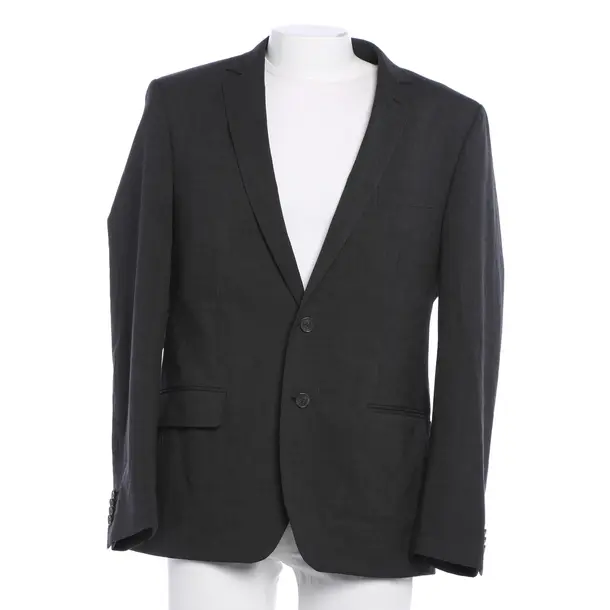 Blazer, in Dark Gray, Wool, Karl Lagerfeld