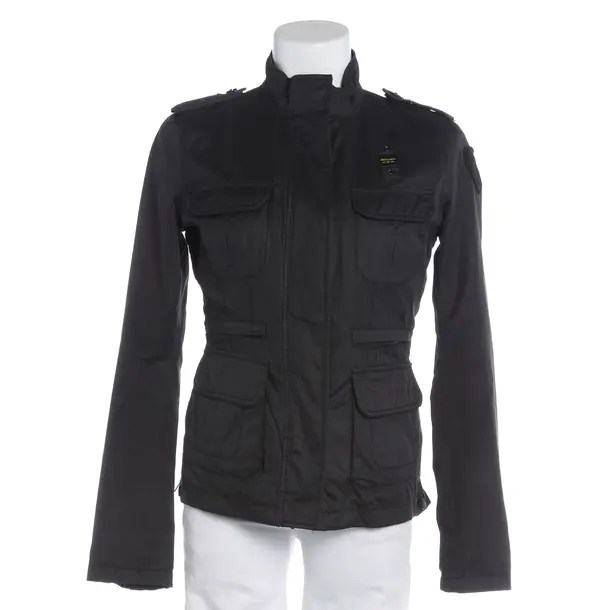 Mid-Season Jacket, in Dark Gray, Cotton, Blauer USA