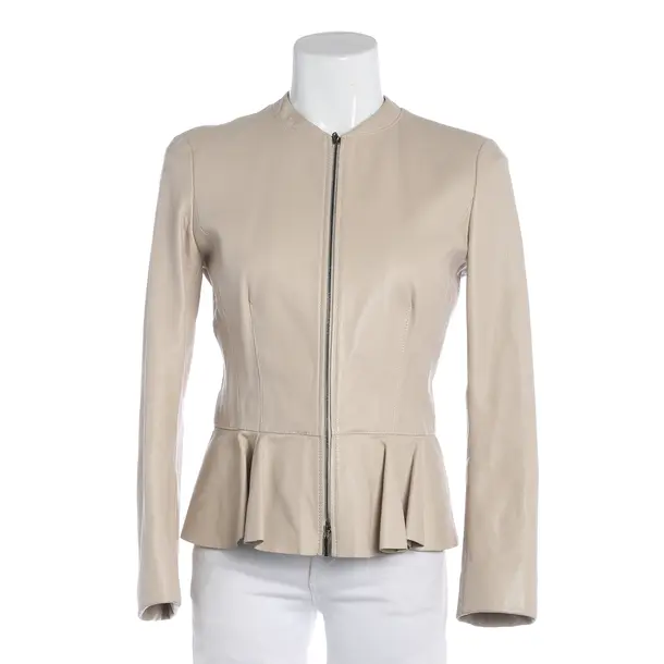 LeatherJacket, in Nude, Leather, Hugo Boss Black Label