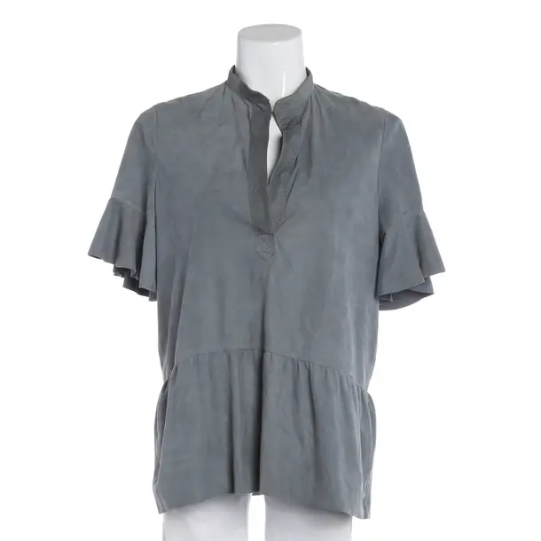 Camicetta, in Blu, Pelle, Sly 010