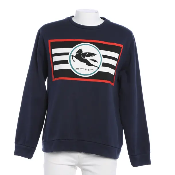 Sweatshirt, in Navy, Cotton, Etro